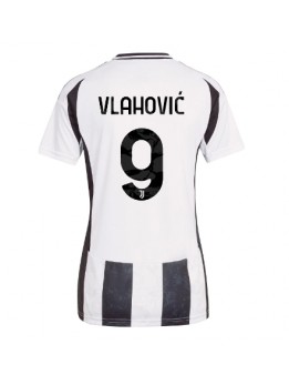 Juventus Dusan Vlahovic #9 Zenski Domaci Dres 2024-25 Kratak Rukavima